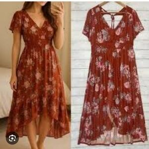 Maurices Maxi Dress Size Medium